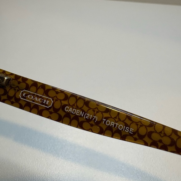 Coach Eyeglasses Frames Caden (217) Tortoise - 48•16•135 - Picture 8 of 15